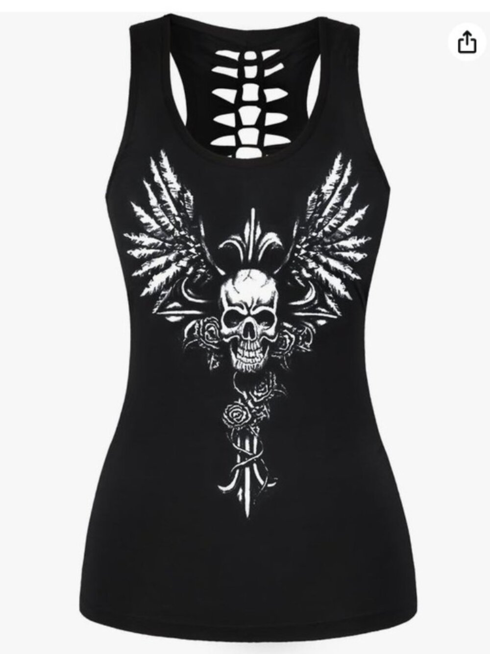 **LAST CHANCE CLEARANCE ends 08/07/26** NWOT Skull Tank